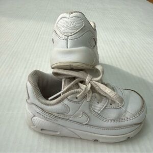 Nike AirMax Toddler Size 8, All-White Sneakers